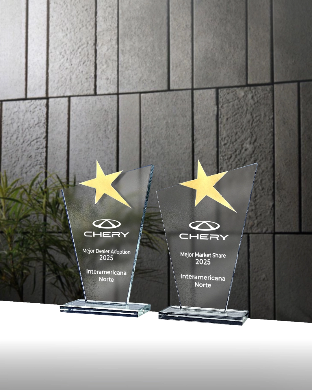 Premios recibidos por Interamericana otorgados por Chery Per&uacute;